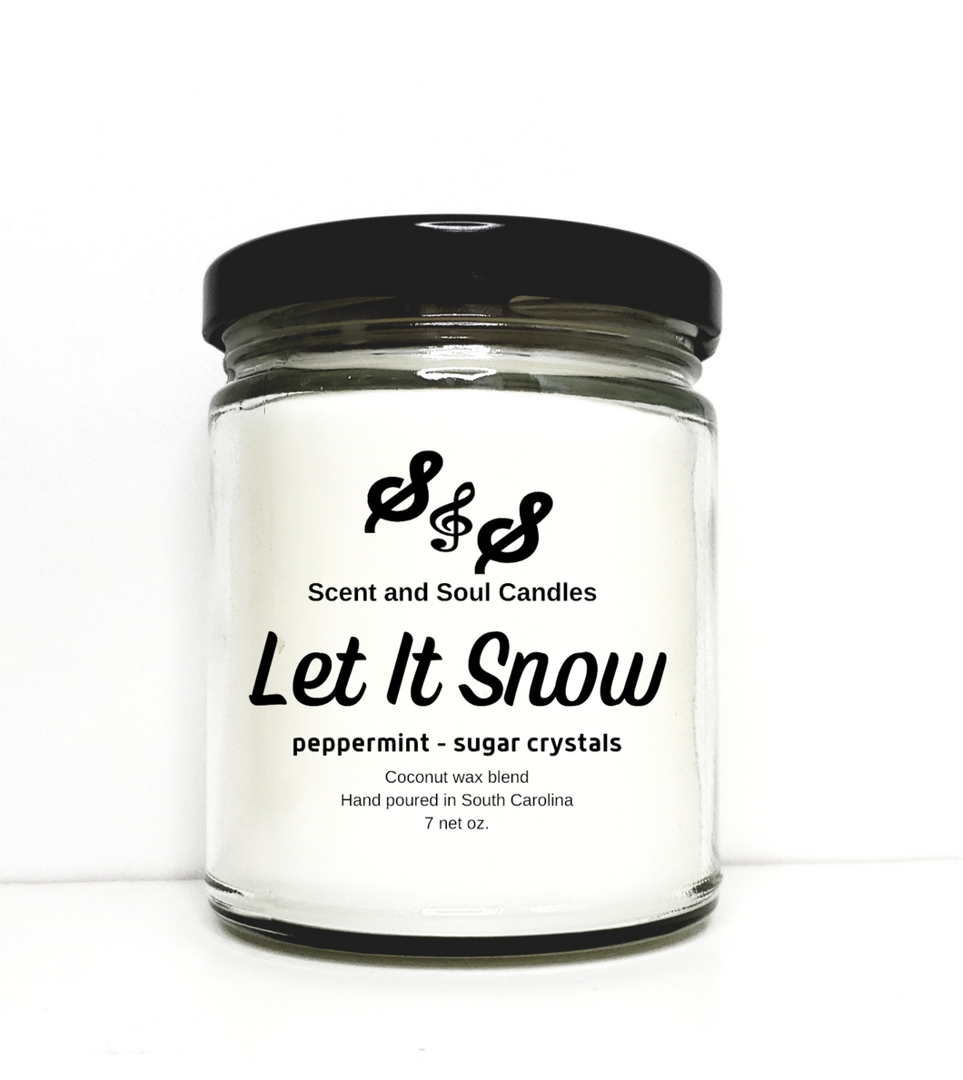 Let It Snow 7 oz. Candle